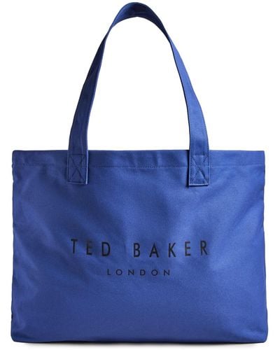 Ted Baker Lukkee Branded Tote Bag - Blue