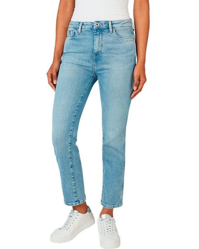 Pepe Jeans Dion 7/8 Jeans - Blue