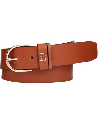Tommy Hilfiger Timeless 3.5 cm Belt Leather - Negro