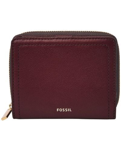 Fossil Logan Multifunction Wallet - Purple