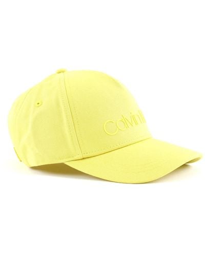 Calvin Klein Cap Safety Yellow - Gelb