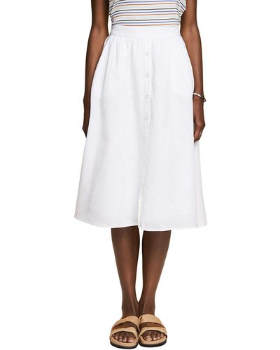 Esprit 043ee1d304 Skirt - White