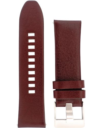 DIESEL Watch With Leather Strap 259579 - Red