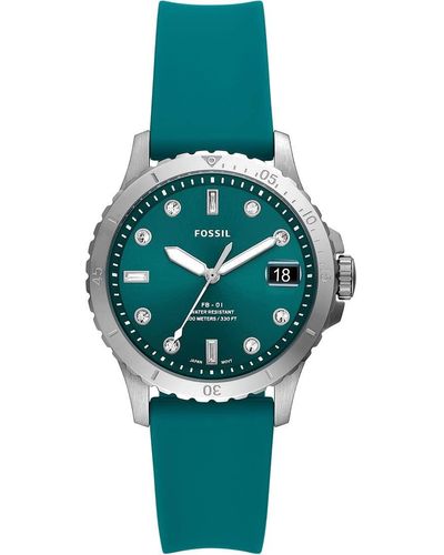 Fossil ES5287 Montre pour femme à la mode - Vert