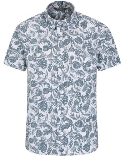 Mountain Warehouse Hemd Für mit tropischem Print - Aus 100 % - Orange