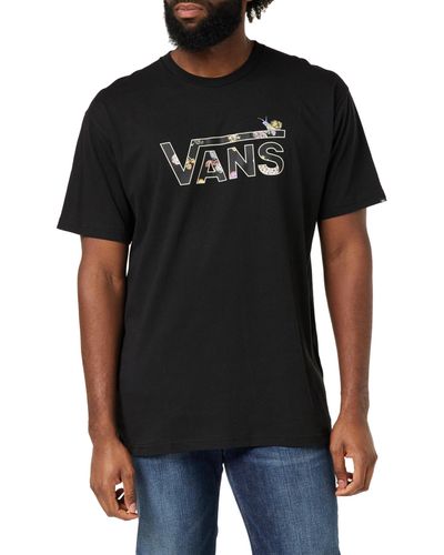 Vans Camiseta Snail Trail - Negro