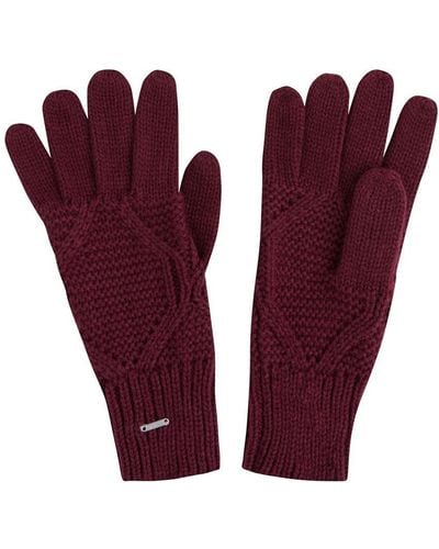 Pepe Jeans Gloves Tom Garnet U Red - Purple