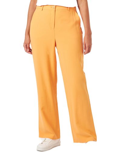 Vero Moda VMCARMEN HR Straight Pant Noos Pantaloni - Arancione