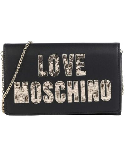 Love Moschino Pochette con tracolla - Nero