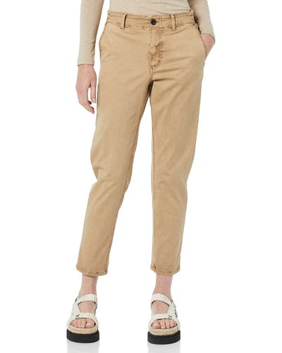 Amazon Essentials Stretch Chino Ankle Length Trouser - Natural