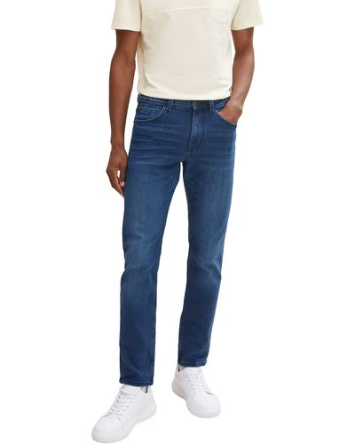 Tom Tailor Josh Regular Slim Jeans - Blau