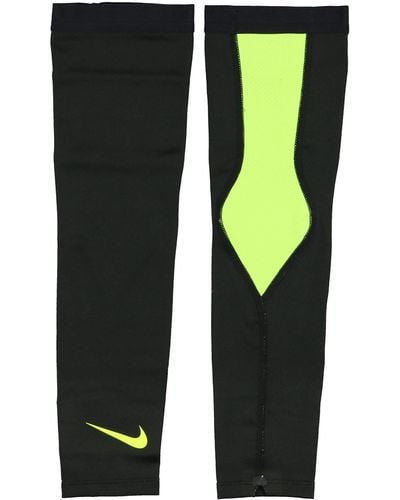 Nike Coppia di icotti Copri Braccia Dry Reveal Sleeves Basket iche Running - Verde