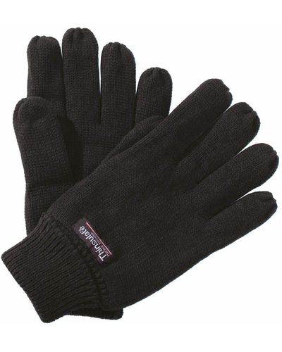 Regatta Thinsulate Gloves Black Sgl - Nero