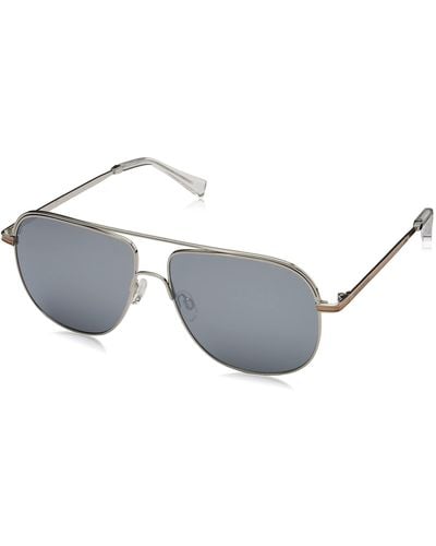 Hawkers · Sunglasses Teardrop For Men And Women · Silver Chrome - Zwart