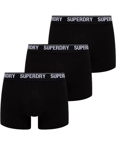 Superdry Boxer-short Multi Triple - Noir