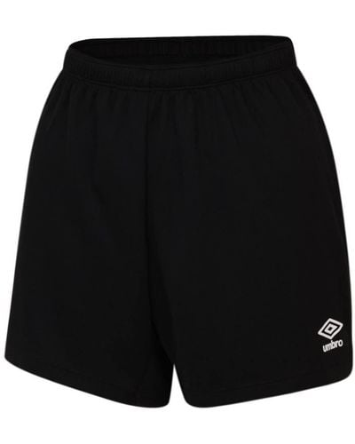 Umbro S/ladies Club Logo Shorts - Black