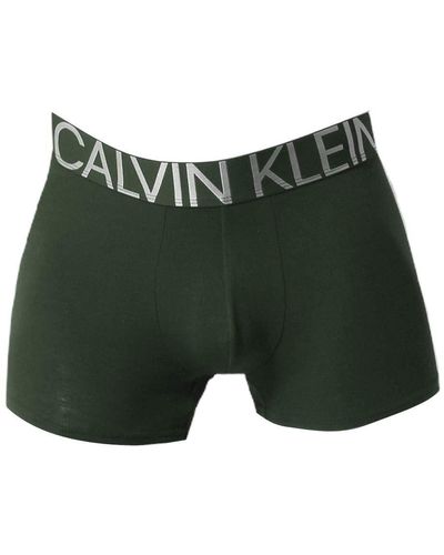 Calvin Klein Trunk Boxer - Vert