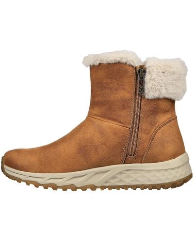 Skechers Escape Plan Ankle Boot - Brown