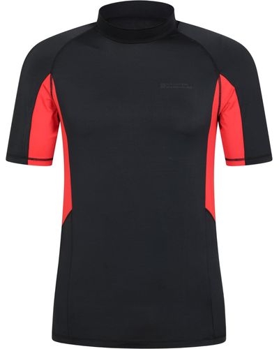 Mountain Warehouse Lightweight & Quick Dry Swimshirt With Upf 50+ - Summer - Black