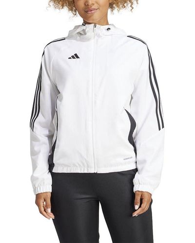 adidas Teamsport Textil - Jacken Tiro 24 Windbreaker weissschwarz - Weiß