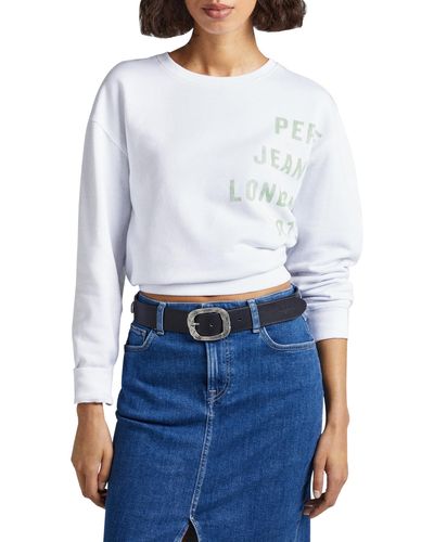 Pepe Jeans Alanis T-shirt Voor - Wit