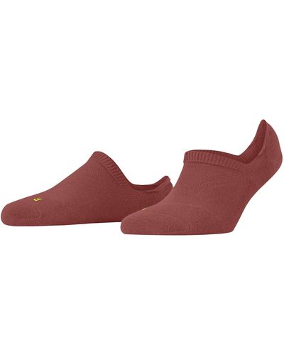 FALKE Cool Kick Invisible W In Breathable No-show Plain 1 Pair Liner Socks - Red