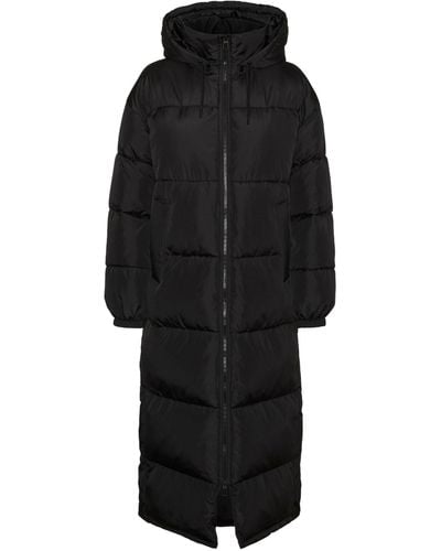 Vero Moda Steppmantel VMklea Long Coat 10293012 Black S - Schwarz