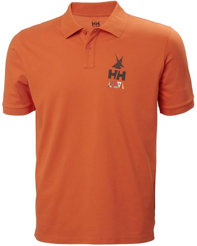 Helly Hansen Koster Polo Shirt - Orange