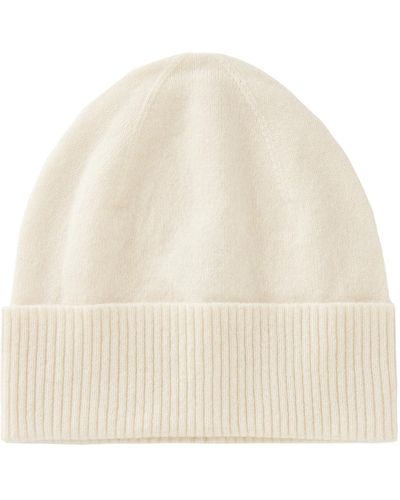 Benetton Knit Cap 10k1da00m Winter Accessory Set - Natural