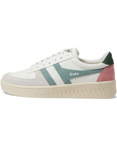 Gola Grandslam White/Green/Pink Gr. - Weiß
