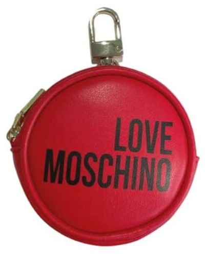 Love Moschino , Compléments maroquinerie , rouge, Taille unique
