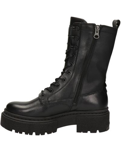 G-Star RAW G-star Kafey Pfm High Leather Denim Boots Eu 39 - Black
