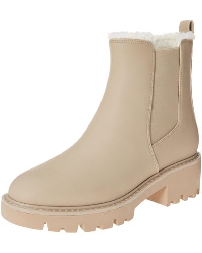 The Drop Campbell Sherpa Chelsea Boot - Natur