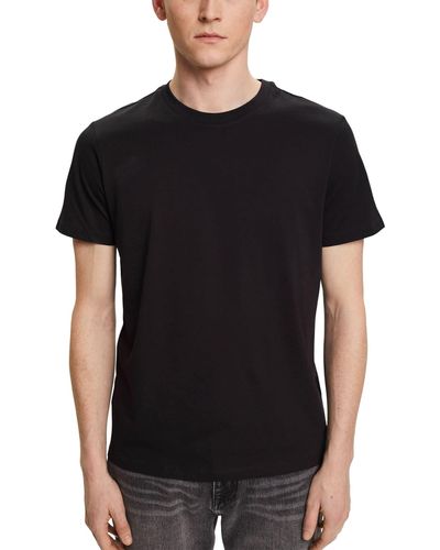 Esprit 993ee2k303 T-shirt - Zwart