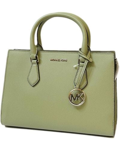 Michael Kors Handbag For Women Sheila Satchel Medium - Green