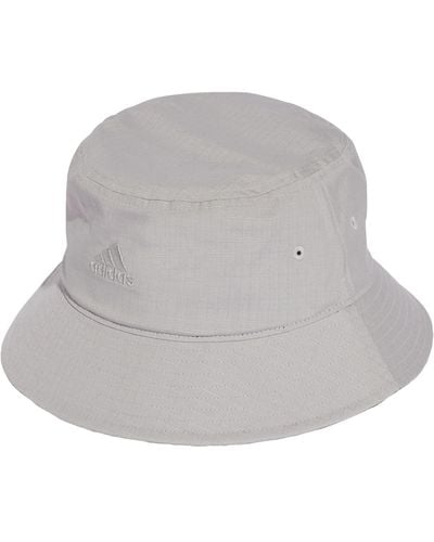 adidas Classic Cotton Bucket Hat - Grey
