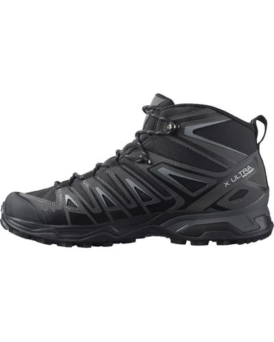 Salomon X Ultra Pioneer Mid Climatm Waterproof Hiking Boots For - Black