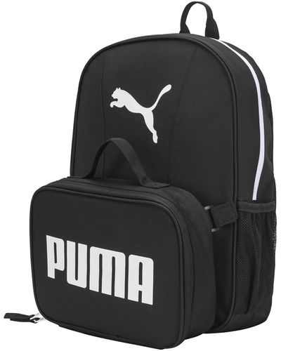 PUMA Evercat Backpack & Lunch Kit Combo - Black