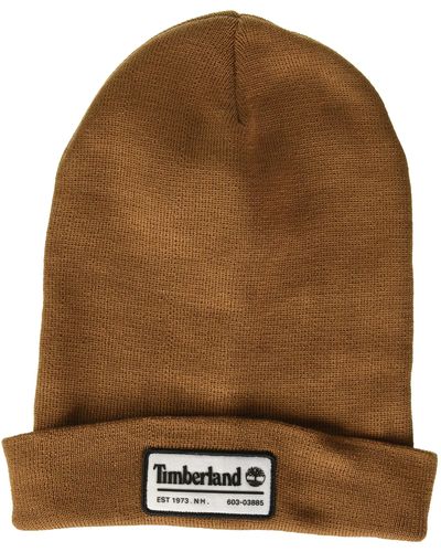 Timberland Long Patch Beanie - Brown