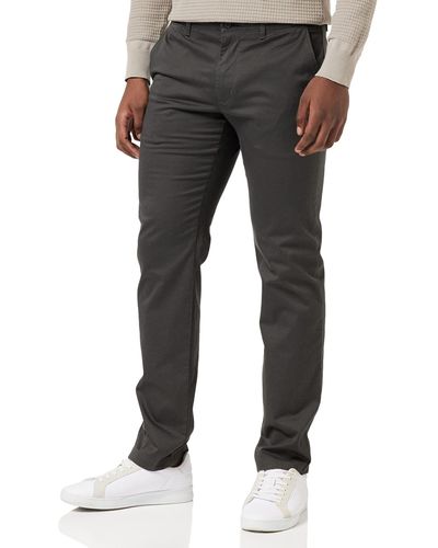 Tommy Hilfiger Pantalon Denton Printed Structure Chino - Gris