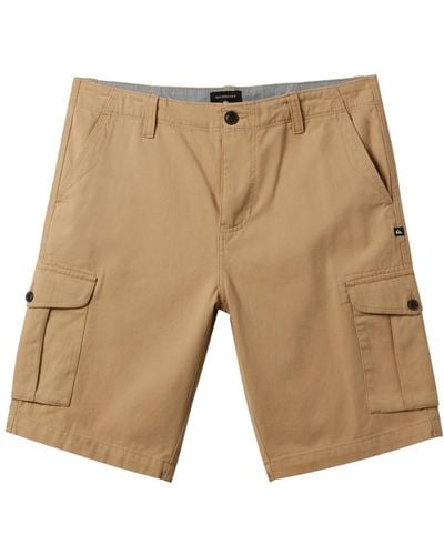 Quiksilver Cargo Walk Shorts For - Natural