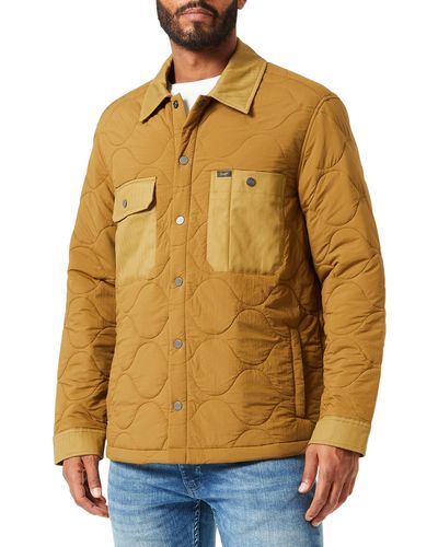 Lee Jeans Quilted Overshirt - Natur