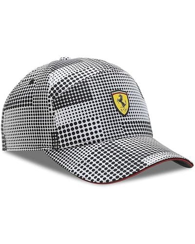 PUMA Scuderia Ferrari Camo Shield Hat White - Grey