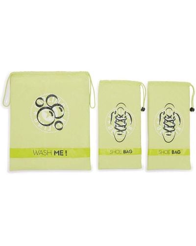 Kipling Travel Accessories Pack Support Lime Green - Multicolour