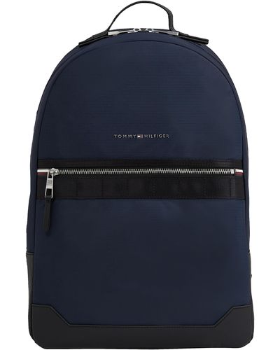 Tommy Hilfiger Backpack Elevated Nylon Hand Luggage - Blue