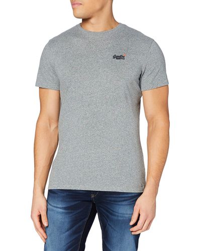 Superdry S OL Vintage EMB Tee NS T-Shirt - Grau