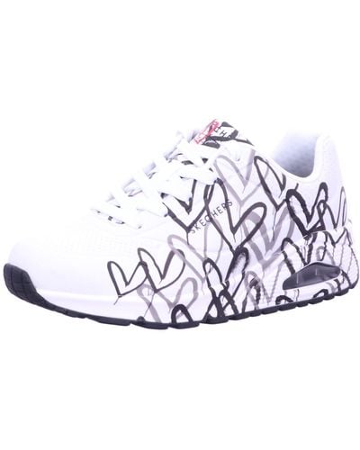 Skechers UNO-Eye CATCHING Sneaker - Bianco