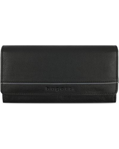Bugatti Banda Punto Ladies Long Wallet Black - Nero