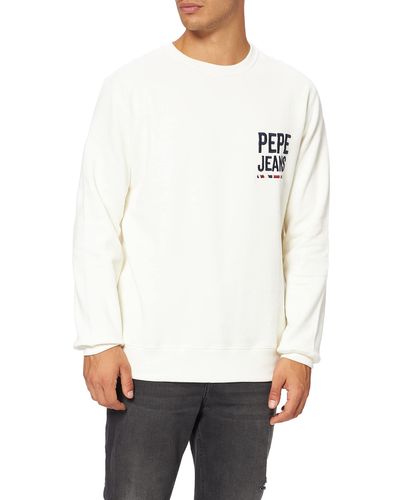 Pepe Jeans Edison Pullover - Weiß