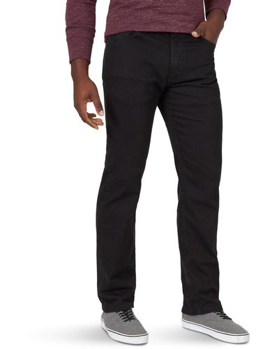 Wrangler Authentics Big & Tall Classic 5-Pocket Regular Fit Jeans - Schwarz
